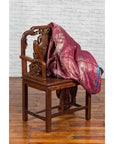 Qing Dynasty Rosewood Armchair with Carved Back & Arms-4. Asian & Chinese Furniture, Art, Antiques, Vintage Home Décor for sale at FEA Home