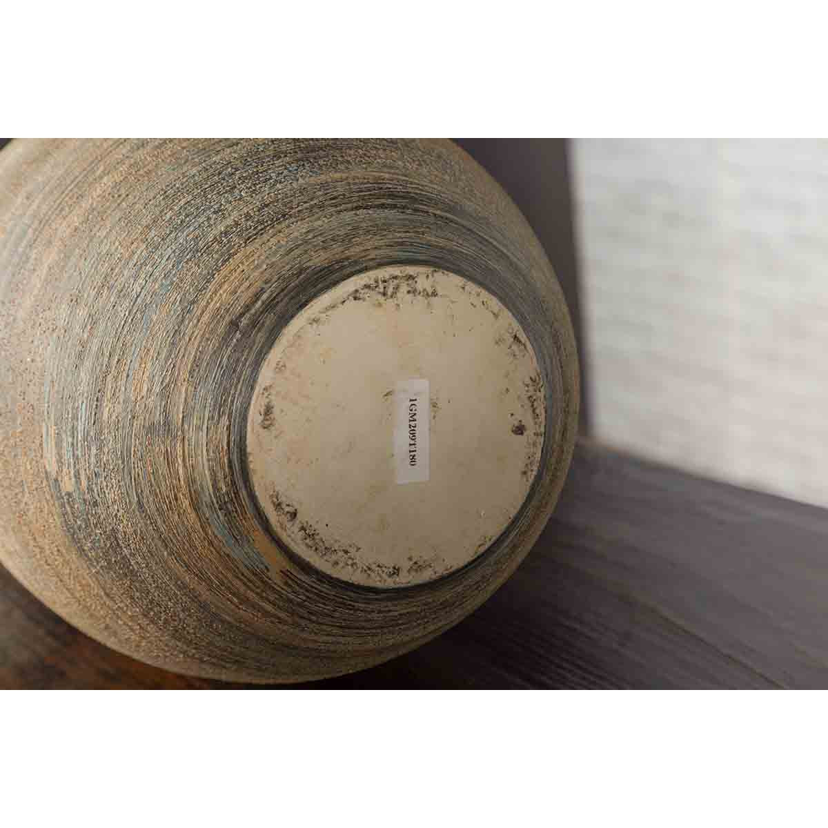 Northern Thai Chiang Mai Contemporary Textured Vase from the Prem Collection-10. Asian & Chinese Furniture, Art, Antiques, Vintage Home Décor for sale at FEA Home
