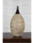 Northern Thai Chiang Mai Contemporary Textured Vase from the Prem Collection-8. Asian & Chinese Furniture, Art, Antiques, Vintage Home Décor for sale at FEA Home