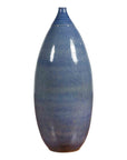 Large Thai Chiang Mai Contemporary Blue Tapered Vase from the Prem Collection-1. Asian & Chinese Furniture, Art, Antiques, Vintage Home Décor for sale at FEA Home