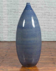 Large Thai Chiang Mai Contemporary Blue Tapered Vase from the Prem Collection-2. Asian & Chinese Furniture, Art, Antiques, Vintage Home Décor for sale at FEA Home