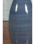 Large Thai Chiang Mai Contemporary Blue Tapered Vase from the Prem Collection-5. Asian & Chinese Furniture, Art, Antiques, Vintage Home Décor for sale at FEA Home