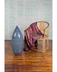 Large Thai Chiang Mai Contemporary Blue Tapered Vase from the Prem Collection-4. Asian & Chinese Furniture, Art, Antiques, Vintage Home Décor for sale at FEA Home