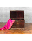 Chinese Qing Dynasty 19th Century Distressed Blanket Chest with Iron Fittings-5. Asian & Chinese Furniture, Art, Antiques, Vintage Home Décor for sale at FEA Home