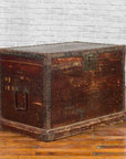 Chinese Qing Dynasty 19th Century Distressed Blanket Chest with Iron Fittings-2. Asian & Chinese Furniture, Art, Antiques, Vintage Home Décor for sale at FEA Home