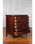 Chinese Qing Dynasty Period Apothecary Chest with 32 Drawers and Aged Patina-5. Asian & Chinese Furniture, Art, Antiques, Vintage Home Décor for sale at FEA Home