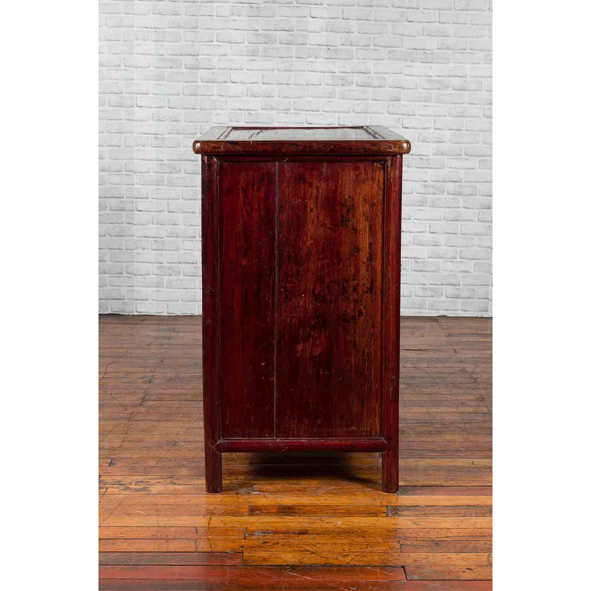Chinese Qing Dynasty Period Apothecary Chest with 32 Drawers and Aged Patina-15. Asian & Chinese Furniture, Art, Antiques, Vintage Home Décor for sale at FEA Home