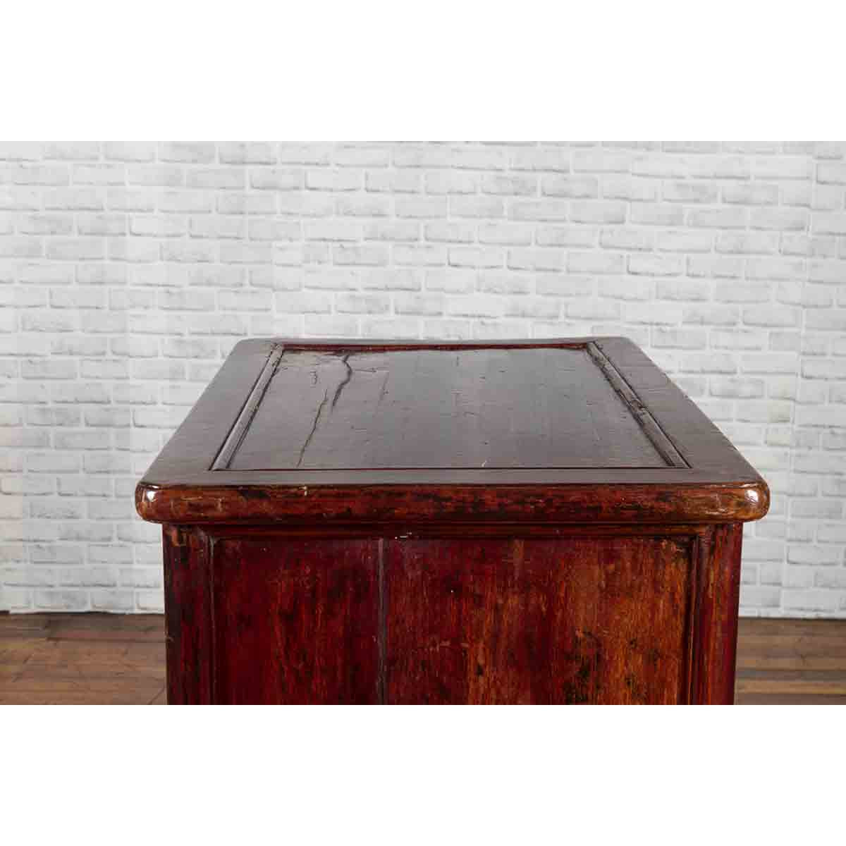 Chinese Qing Dynasty Period Apothecary Chest with 32 Drawers and Aged Patina-16. Asian & Chinese Furniture, Art, Antiques, Vintage Home Décor for sale at FEA Home