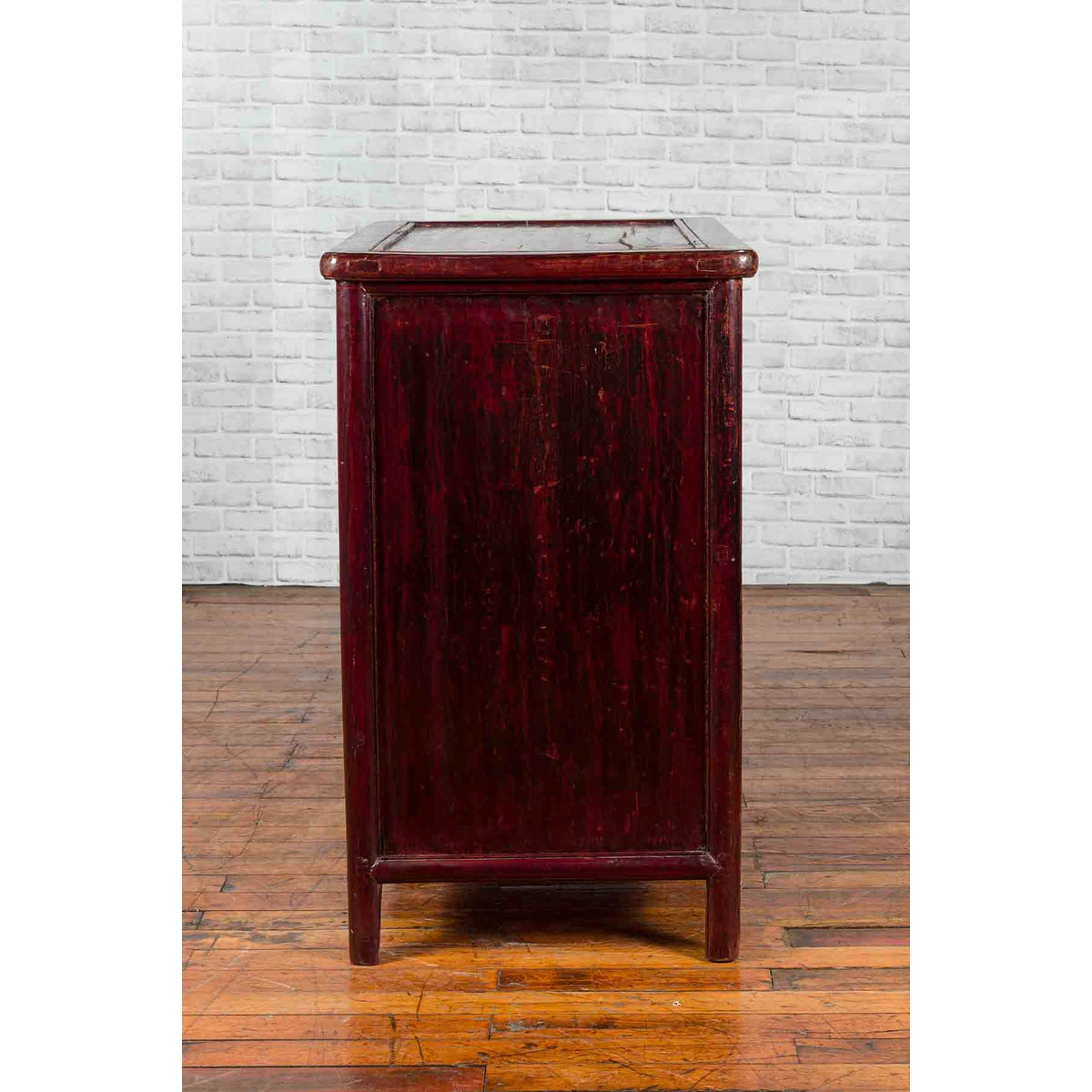 Chinese Qing Dynasty Period Apothecary Chest with 32 Drawers and Aged Patina-18. Asian & Chinese Furniture, Art, Antiques, Vintage Home Décor for sale at FEA Home