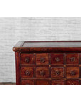Chinese Qing Dynasty Period Apothecary Chest with 32 Drawers and Aged Patina-4. Asian & Chinese Furniture, Art, Antiques, Vintage Home Décor for sale at FEA Home