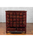 Chinese Qing Dynasty Period Apothecary Chest with 32 Drawers and Aged Patina-6. Asian & Chinese Furniture, Art, Antiques, Vintage Home Décor for sale at FEA Home
