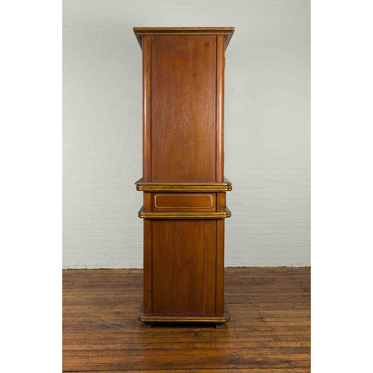 20th Century Indonesian Cabinet with Decorative Midsection Drawers-14. Asian & Chinese Furniture, Art, Antiques, Vintage Home Décor for sale at FEA Home