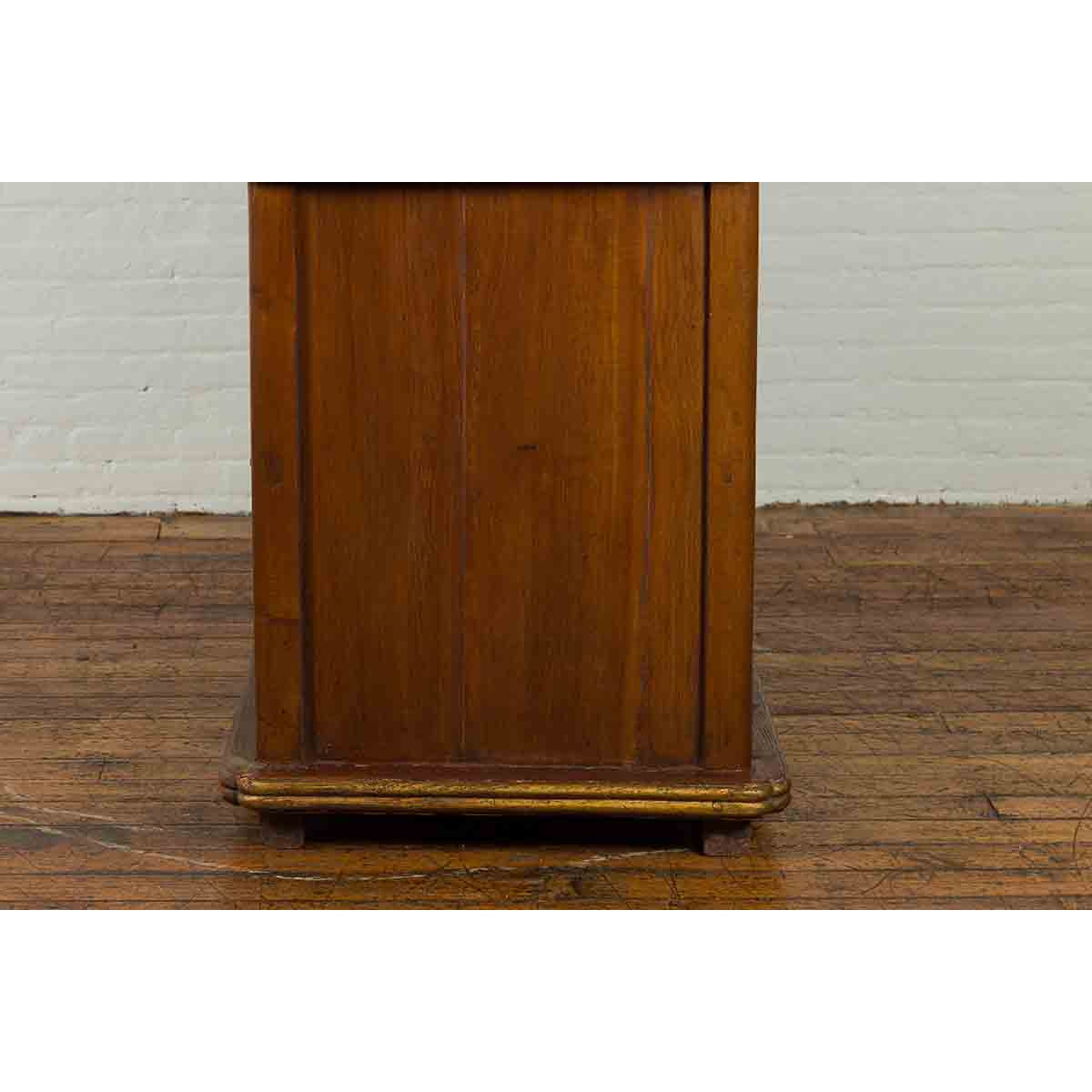 20th Century Indonesian Cabinet with Decorative Midsection Drawers-19. Asian & Chinese Furniture, Art, Antiques, Vintage Home Décor for sale at FEA Home