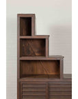 Japanese Tansu Cabinet with Staircase Design, Sliding Doors and Drawers-4. Asian & Chinese Furniture, Art, Antiques, Vintage Home Décor for sale at FEA Home