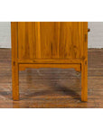 Chinese Qing Dynasty 19th Century Tapered Cabinet with Round Medallion Hardware-12. Asian & Chinese Furniture, Art, Antiques, Vintage Home Décor for sale at FEA Home