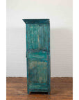 Large 19th Century Royal Teal Cabinet-17. Asian & Chinese Furniture, Art, Antiques, Vintage Home Décor for sale at FEA Home