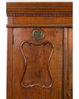 Indonesian Early 20th Century Carved Teak Wood Cabinet with Molded Cartouches-9. Asian & Chinese Furniture, Art, Antiques, Vintage Home Décor for sale at FEA Home