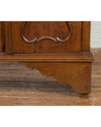 Indonesian Early 20th Century Carved Teak Wood Cabinet with Molded Cartouches-11. Asian & Chinese Furniture, Art, Antiques, Vintage Home Décor for sale at FEA Home