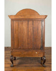 Dutch Colonial Early 20th Century Cabinet with Bonnet Top and Cabriole Legs-13. Asian & Chinese Furniture, Art, Antiques, Vintage Home Décor for sale at FEA Home