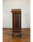 Dutch Colonial Early 20th Century Cabinet with Bonnet Top and Cabriole Legs-14. Asian & Chinese Furniture, Art, Antiques, Vintage Home Décor for sale at FEA Home