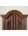 Dutch Colonial Early 20th Century Cabinet with Bonnet Top and Cabriole Legs-5. Asian & Chinese Furniture, Art, Antiques, Vintage Home Décor for sale at FEA Home