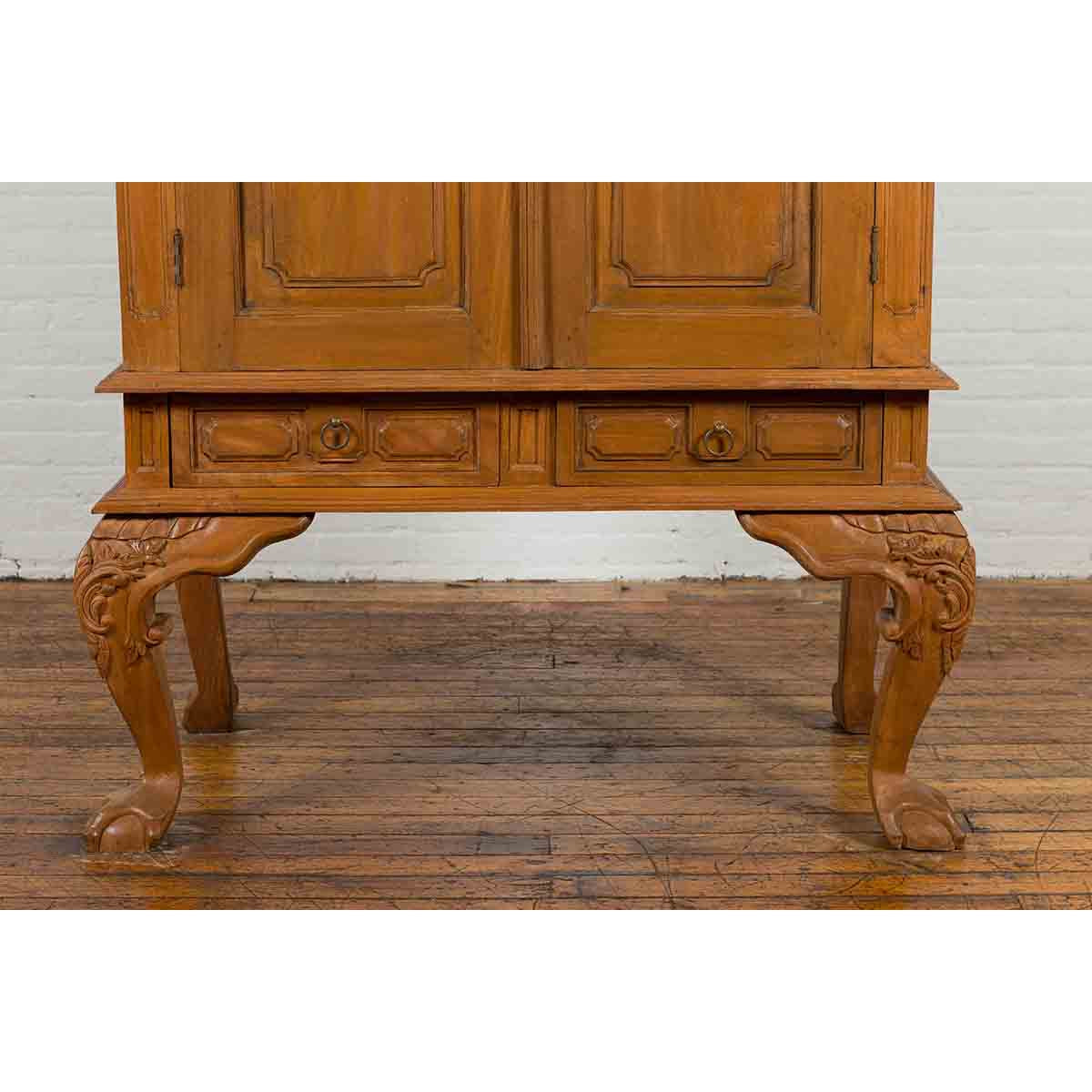 19th Century Antique Dutch Colonial Cabinet-11. Asian & Chinese Furniture, Art, Antiques, Vintage Home Décor for sale at FEA Home