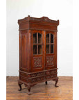 Early 20th Century Dutch Colonial Indonesian Display Cabinet-4. Asian & Chinese Furniture, Art, Antiques, Vintage Home Décor for sale at FEA Home