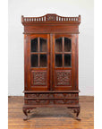 Early 20th Century Dutch Colonial Indonesian Display Cabinet-2. Asian & Chinese Furniture, Art, Antiques, Vintage Home Décor for sale at FEA Home