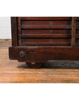 Japanese Meiji Period Late 19th Century Merchant's Chest Mounted on Wheels-6. Asian & Chinese Furniture, Art, Antiques, Vintage Home Décor for sale at FEA Home