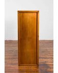 Chinese Vintage Display Cabinet with Paneled Glass Doors and Four Drawers-12. Asian & Chinese Furniture, Art, Antiques, Vintage Home Décor for sale at FEA Home