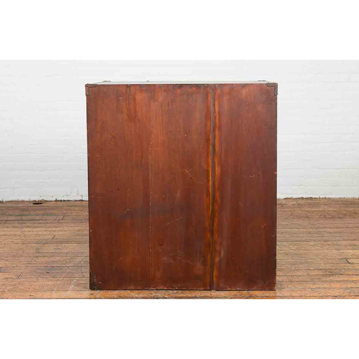 Japanese Taishō Period Early 20th Century Tansu Chest with Five Drawers-12. Asian & Chinese Furniture, Art, Antiques, Vintage Home Décor for sale at FEA Home