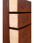Japanese Taishō Period Early 20th Century Tansu Chest with Five Drawers-6. Asian & Chinese Furniture, Art, Antiques, Vintage Home Décor for sale at FEA Home