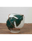 Thai 20th Century Garden Planter with Raised Palm Leaf and Rope Motifs-3. Asian & Chinese Furniture, Art, Antiques, Vintage Home Décor for sale at FEA Home