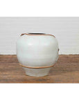 Thai 20th Century Garden Planter with Raised Palm Leaf and Rope Motifs-9. Asian & Chinese Furniture, Art, Antiques, Vintage Home Décor for sale at FEA Home