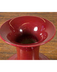 Large Chinese Vintage Oxblood Altar Vase with Flaring Neck-10. Asian & Chinese Furniture, Art, Antiques, Vintage Home Décor for sale at FEA Home