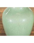 Chinese Vintage Altar Vase with Crackle Celadon Finish and Flaring Neck-10. Asian & Chinese Furniture, Art, Antiques, Vintage Home Décor for sale at FEA Home