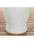 Large Chinese Vintage Altar Vase with Grey Crackle Finish and Flaring Neck-6. Asian & Chinese Furniture, Art, Antiques, Vintage Home Décor for sale at FEA Home