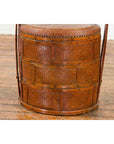 Nested Bamboo and Rattan Antique Chinese Food Basket-7. Asian & Chinese Furniture, Art, Antiques, Vintage Home Décor for sale at FEA Home