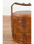 Nested Bamboo and Rattan Antique Chinese Food Basket-8. Asian & Chinese Furniture, Art, Antiques, Vintage Home Décor for sale at FEA Home