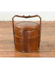 Nested Bamboo and Rattan Antique Chinese Food Basket-3. Asian & Chinese Furniture, Art, Antiques, Vintage Home Décor for sale at FEA Home