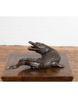 Contemporary Lost Wax Cast Bronze Alligator Sculpture with Textured Scutes-11. Asian & Chinese Furniture, Art, Antiques, Vintage Home Décor for sale at FEA Home