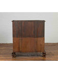 Indonesian 19th Century Five-Drawer Chest with Carved Sunburst and Ovoid Motifs-14. Asian & Chinese Furniture, Art, Antiques, Vintage Home Décor for sale at FEA Home