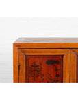 Chinese Early 20th Century Cabinet with Ink-Decorated Panels under Glass-5. Asian & Chinese Furniture, Art, Antiques, Vintage Home Décor for sale at FEA Home