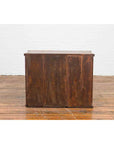 Japanese Taishō Period Keyaki Wood Cabinet with Sliding Doors and Five Drawers-15. Asian & Chinese Furniture, Art, Antiques, Vintage Home Décor for sale at FEA Home