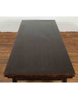 Chinese Qing Dynasty 19th Century Black Lacquer Coffee Table with Two Drawers-17. Asian & Chinese Furniture, Art, Antiques, Vintage Home Décor for sale at FEA Home