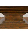 Indonesian Vintage Pagan Dynasty Style Pyramid-Shaped Console Pedestal Table-8. Asian & Chinese Furniture, Art, Antiques, Vintage Home Décor for sale at FEA Home