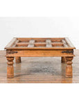 Indian 19th Century Sheesham Wood Courtyard Door Redesigned as a Coffee Table-13. Asian & Chinese Furniture, Art, Antiques, Vintage Home Décor for sale at FEA Home
