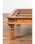 Indian 19th Century Sheesham Wood Courtyard Door Redesigned as a Coffee Table-9. Asian & Chinese Furniture, Art, Antiques, Vintage Home Décor for sale at FEA Home