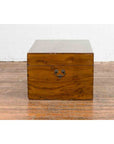 Antique Chinese Early 20th Century Elmwood Blanket Chest with Brass Hardware-11. Asian & Chinese Furniture, Art, Antiques, Vintage Home Décor for sale at FEA Home