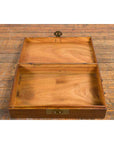 Chinese Vintage Blanket Chest with Traditional Brass Hardware and Handles-9. Asian & Chinese Furniture, Art, Antiques, Vintage Home Décor for sale at FEA Home